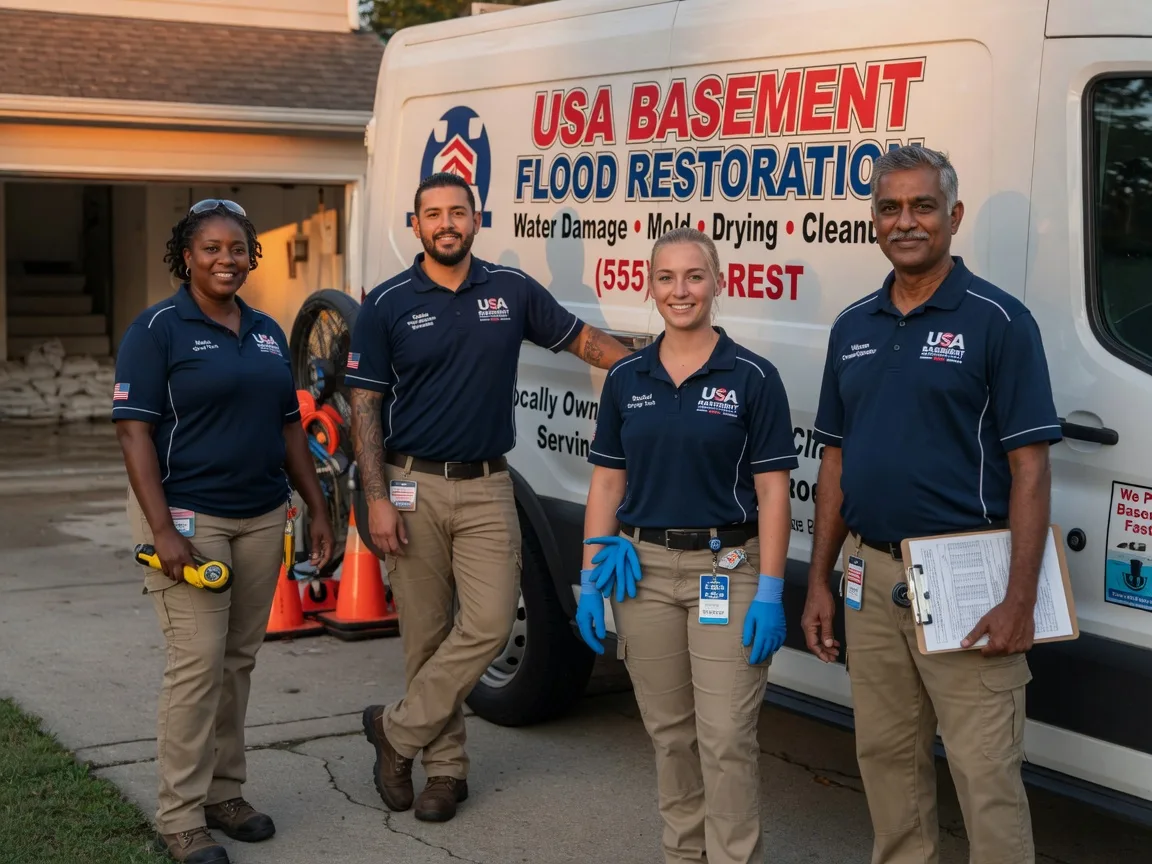 Basement Flood Cleanup company in Malinta, OH